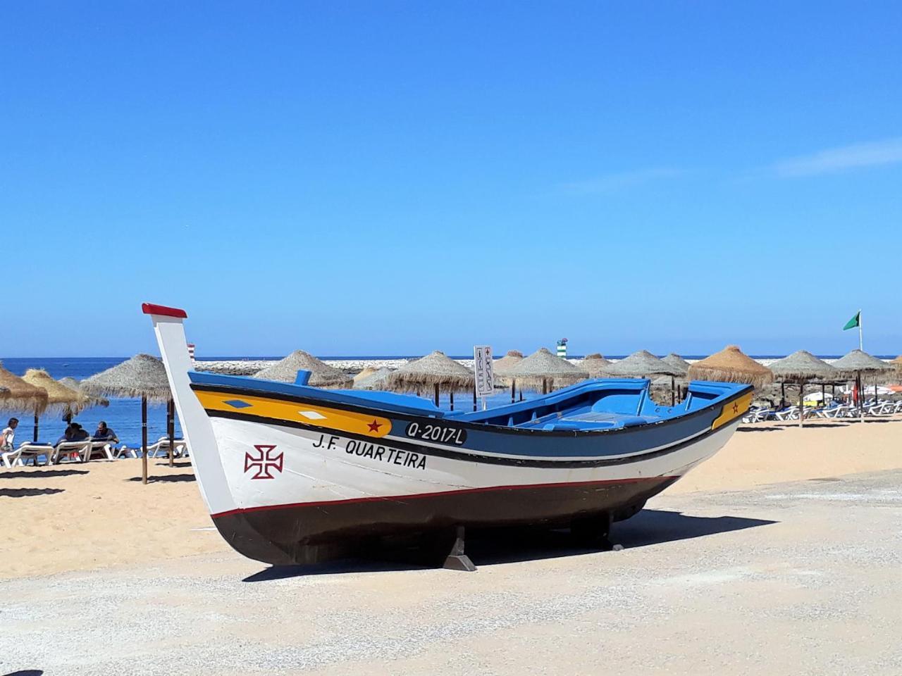 T2 Mira Praia 4- Familiar, 80Mt Praia, Wifi Quarteira Esterno foto
